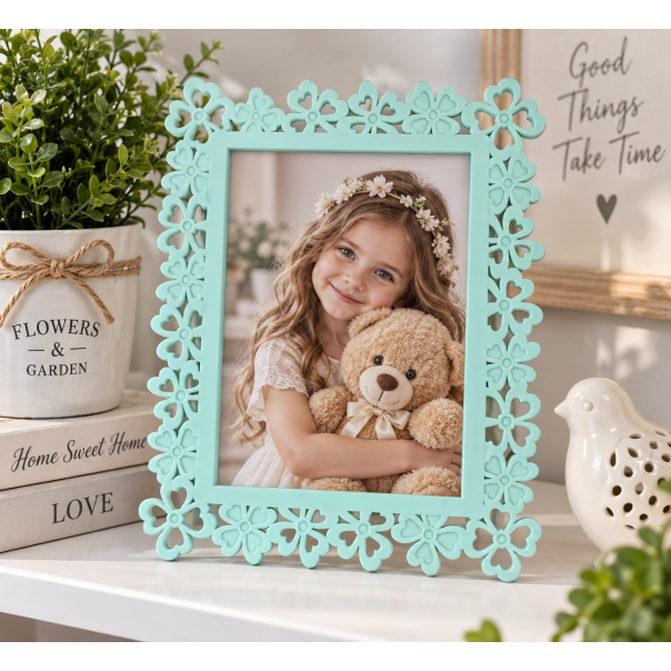 MKS Dekorativni ram za slike  – mint zeleni 15x20cm - EP3315077
