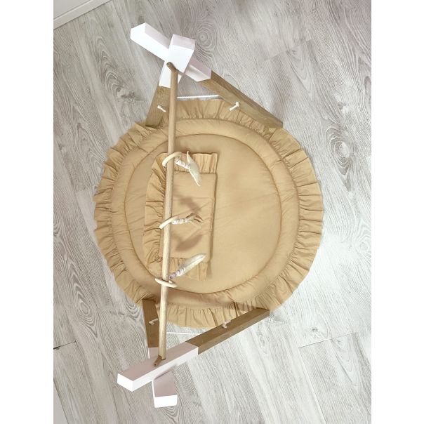 Zoreti kids 2024 Gimnastika za bebe sa prostirkom i jastukom bež - BGB001AB