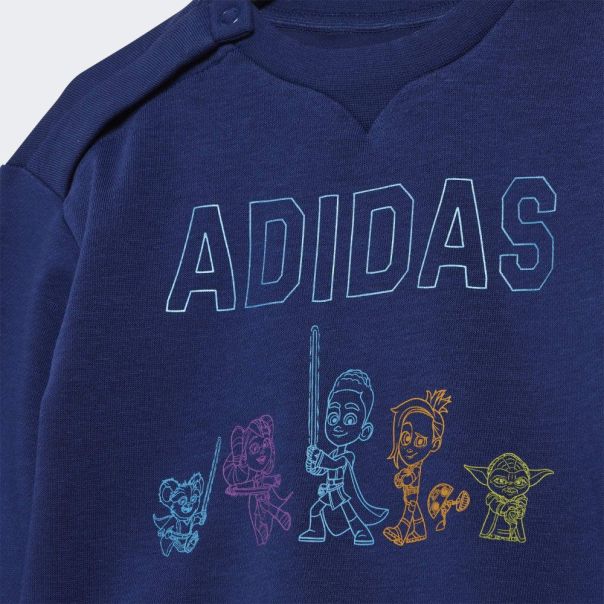 ADIDAS Trenerka adidas x star wars young jedi crewneck and jogger set BT - IN7278