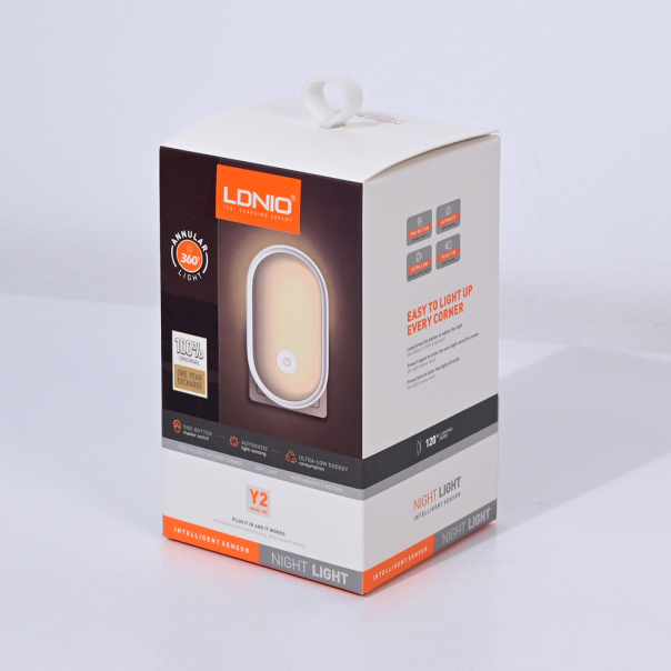 Inteligentni senzor LDNIO Night Light Y2 beli - 215595