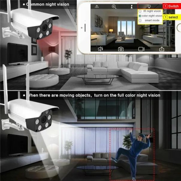 UGD IP Wi-Fi smart kamera K16-30-R - vn000299A00000