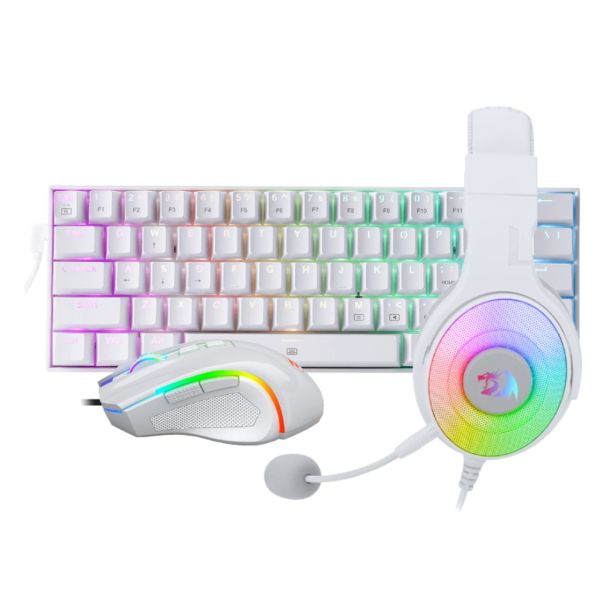 REDRAGON Gejmerski set 3 u 1 Combo S129W US (Bela) - 130359