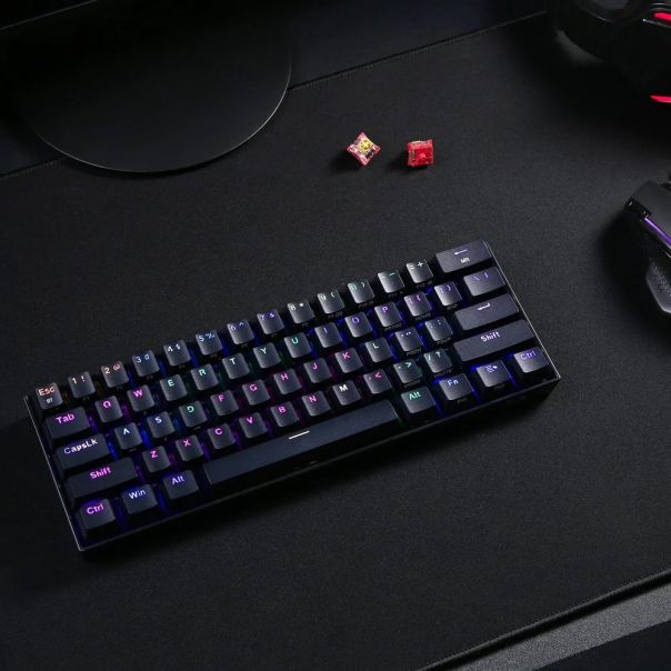 Draconic K530 PRO Mechanical Gaming Keyboard - BT, RGB, Brown switch, Black - EP2964061
