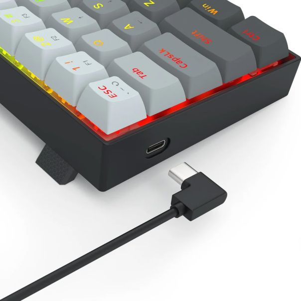 Fizz K617 RGB black, Wired Keyboard, Magnetic - EP3056396