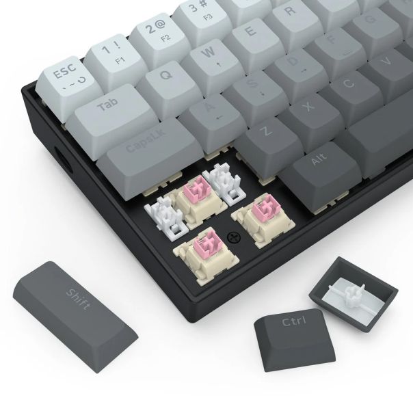 Fizz K617 RGB black, Wired Keyboard, Magnetic - EP3056396
