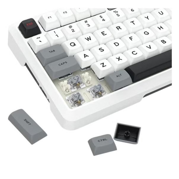 Bragi Pro K688 Wired/2.4G/BT Mechanical Keyboard White - EP3021358
