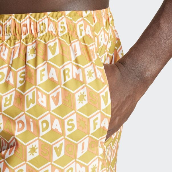 ADIDAS Šorc farm rio 3-stripes clx swim shorts M - IR6199