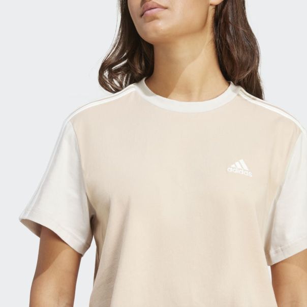 ADIDAS Majica kratak rukav essentials 3s single jersey crop top W - IS1570