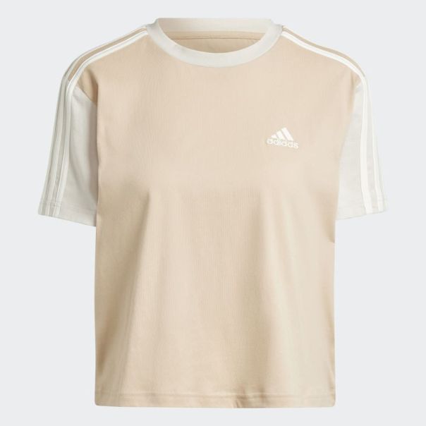 ADIDAS Majica kratak rukav essentials 3s single jersey crop top W - IS1570