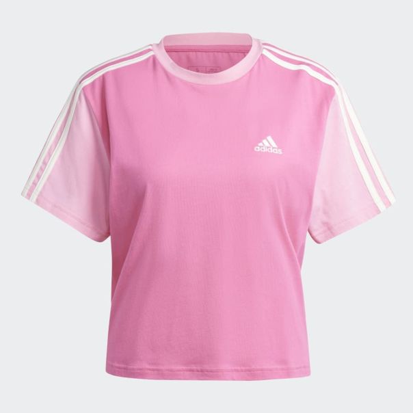 ADIDAS Majica kratak rukav t-shirt essentialn 3-stripes W - IS1574