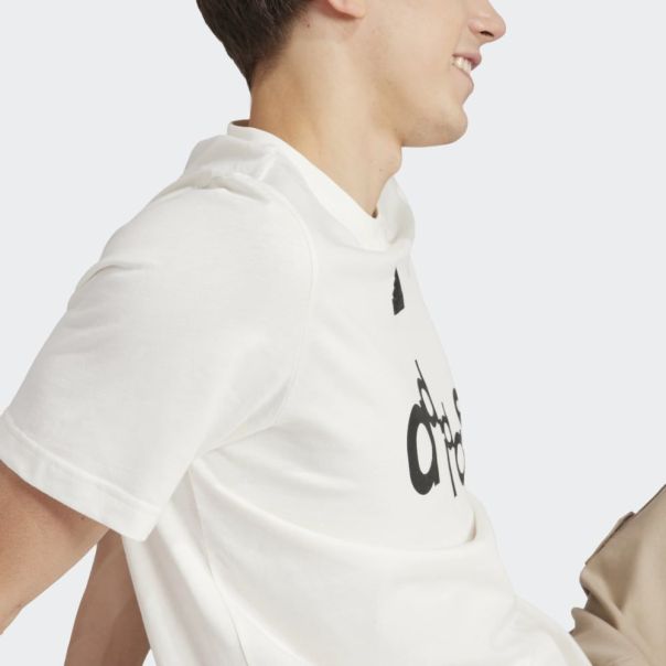 ADIDAS Majica kratak rukav graphic print fleece tee M - IS2010