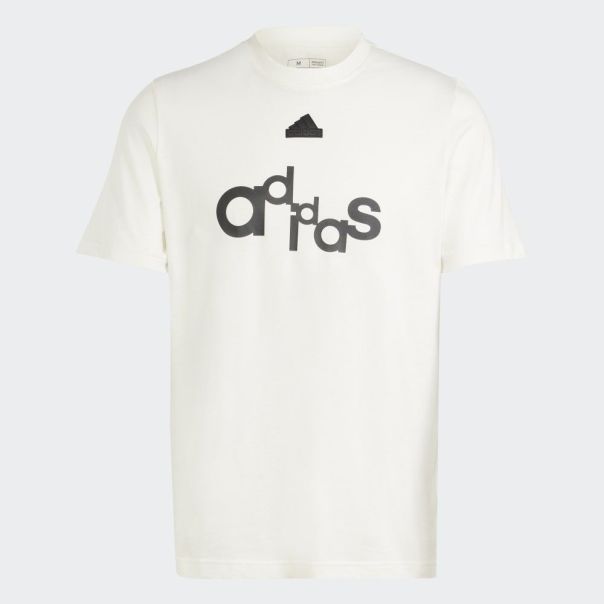 ADIDAS Majica kratak rukav graphic print fleece tee M - IS2010