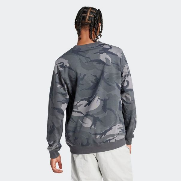ADIDAS Duks m bl camo crw M - IS2019