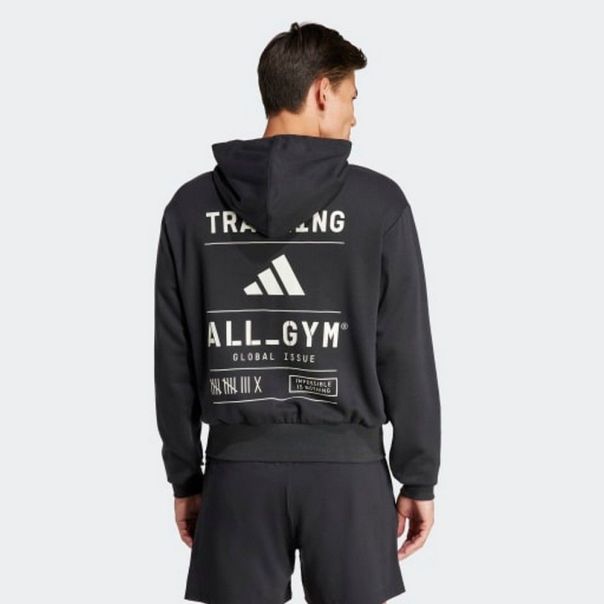 ADIDAS Duks sa kapuljačom all gym pump cover hoodie M - IS2355