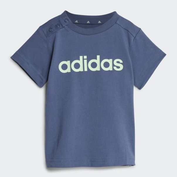 ADIDAS Set essentials lineage organic cotton tee and shorts set BT - IS2497