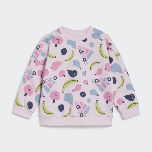 ADIDAS Essentials allover print jogger set kids BT - IS2683