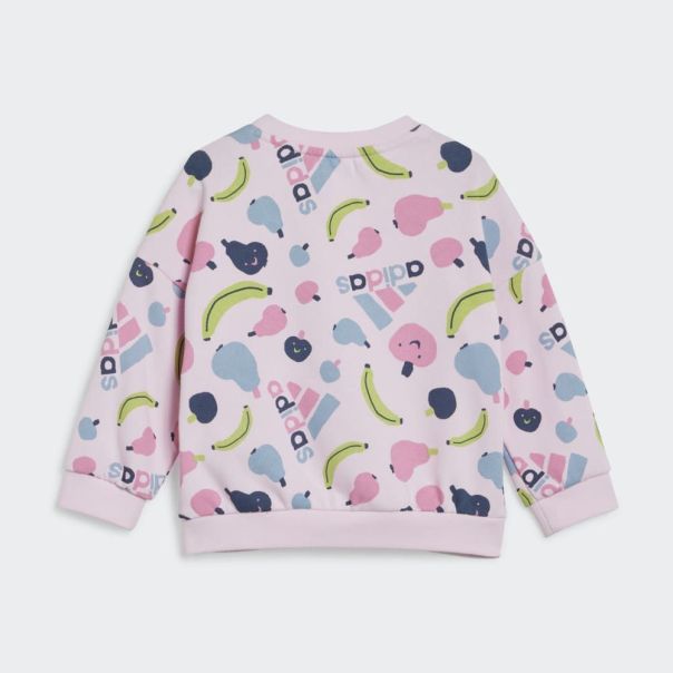 ADIDAS Essentials allover print jogger set kids BT - IS2683