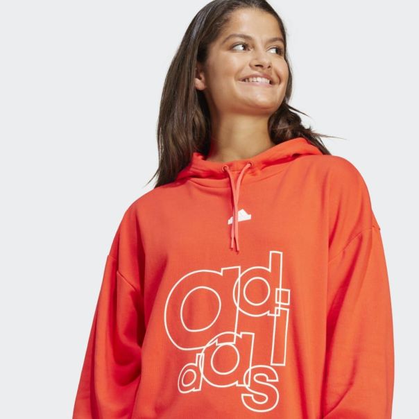 ADIDAS Duks sa kapulačom french terry print hoodie W - IS4302