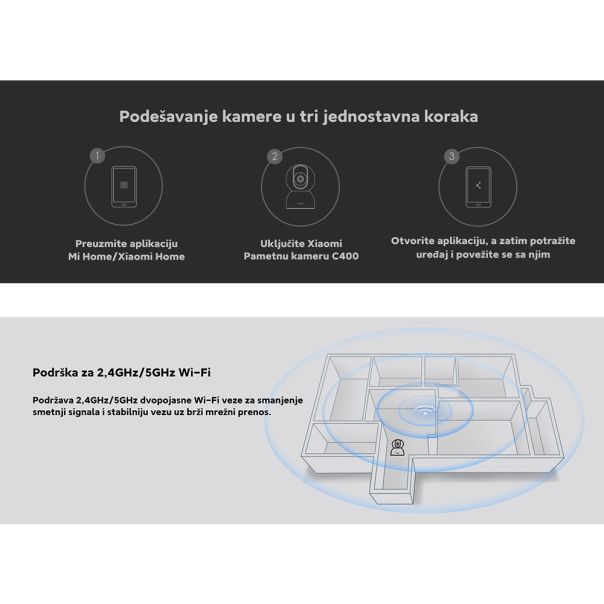 XIAOMI Kamera C400 - IT1040