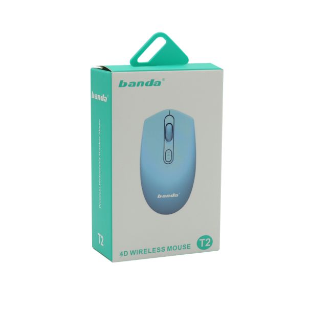 Miš kancelarijski bezicni BANDA T2 crni - EP2940146