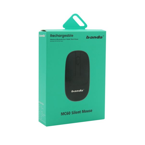 Miš kancelarijski bezicni BANDA MC60 crni - EP2941506