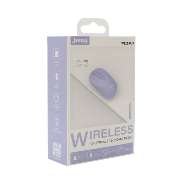 Bezicni Miš W926 lila JEDEL - EP2943439