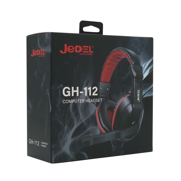 Kompjuterske slušalice sa mikrofonom GH-112 crne JEDEL - EP2941359