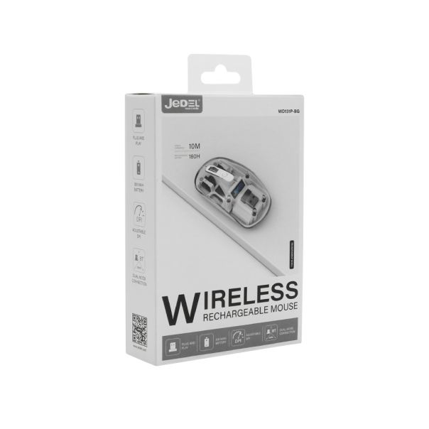 Miš bezicni Dual Modes 2in1 WD131P beli JEDEL - EP2941623