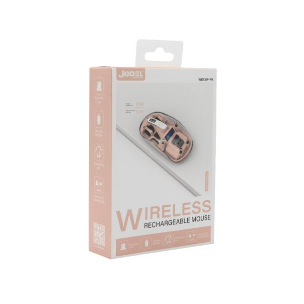 Miš bezicni Dual Modes 2in1 WD131P pink JEDEL - EP2941410