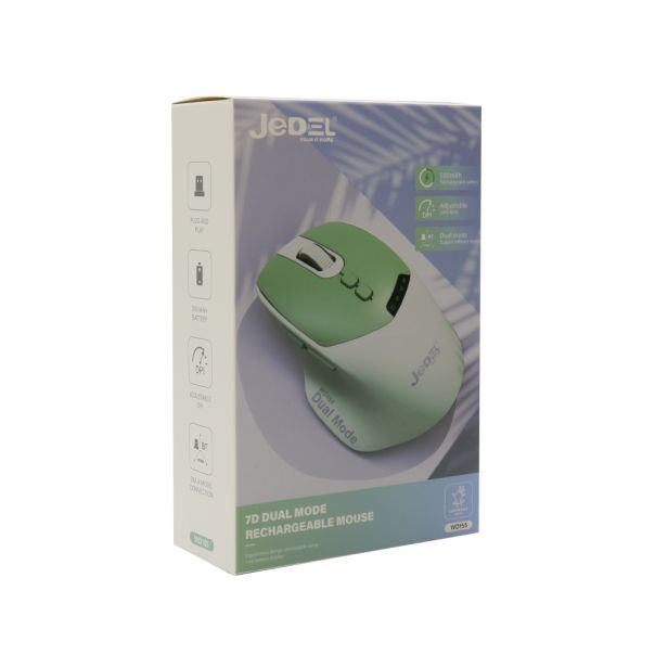 Miš bezicni Dual Modes 2in1 WD155 sivi JEDEL - EP2941638