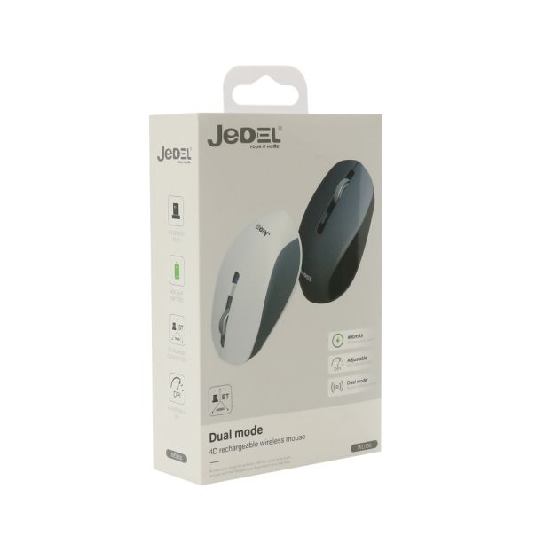 Miš bezicni Dual Modes 2in1 WD156 beli JEDEL - EP2942275