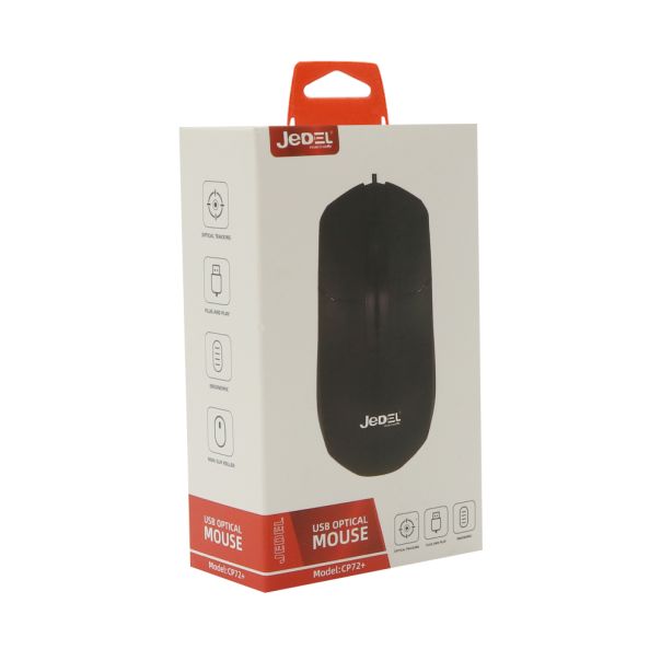 Miš Wired Mouse CP72+ crni JEDEL - EP2941431