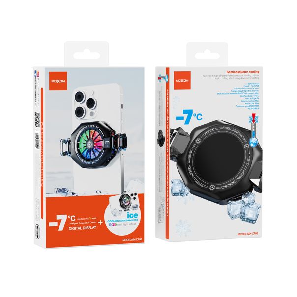 Cooler za mobilni telefon MOXOM MX-CP08 crni - EP3159971