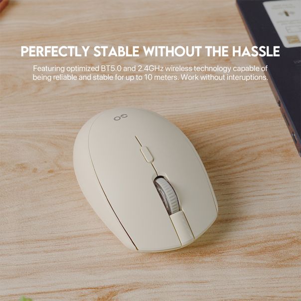 Miš kancelarijski bezicni GO W193 sivi FANTECH - EP2900154