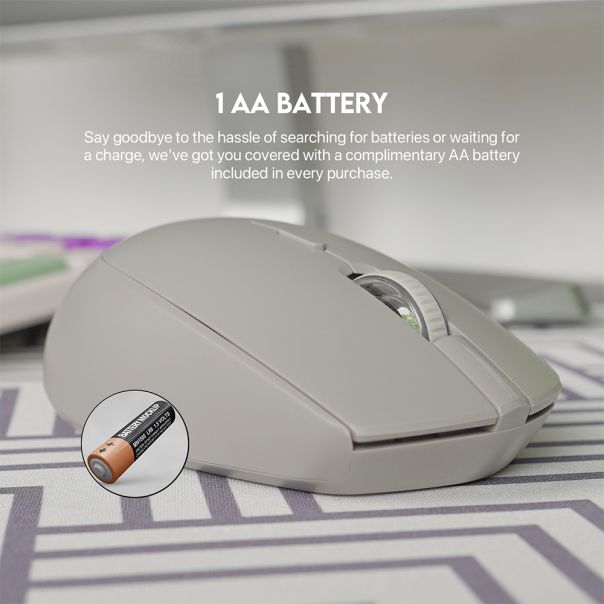 Miš kancelarijski bezicni GO W193 sivi FANTECH - EP2900154