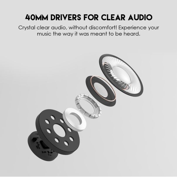 Slušalice bezicne GO AIR WH02 sive FANTECH - EP2900235