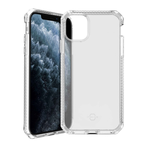 Maska za iPhone 11 Pro Itskins Spectrum Antimicrobial transparent - 051658