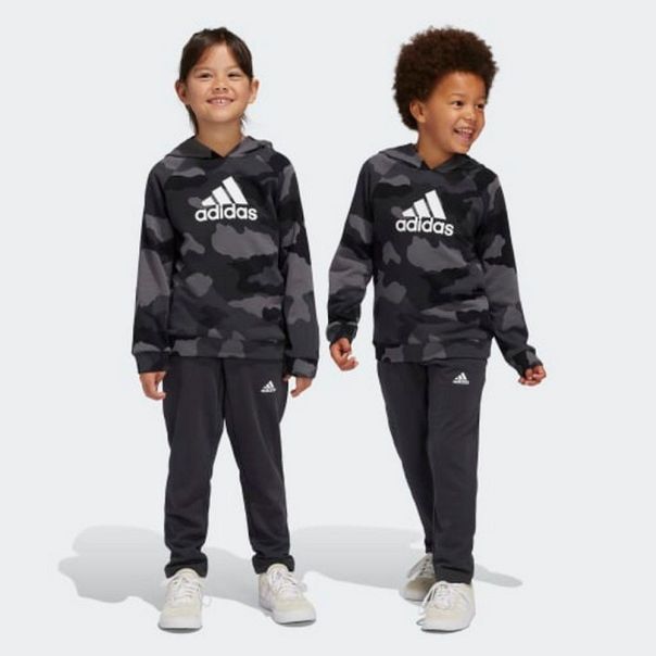 ADIDAS Trenerka essentials allover print hoodie set kids BP - IV7438