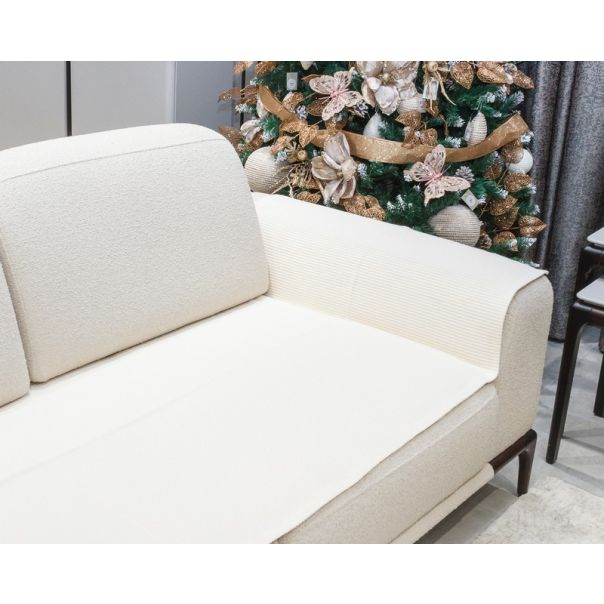 DEKOR DOM Prostirka za krevet 70x250cm Boho Plain, ivory - 024154