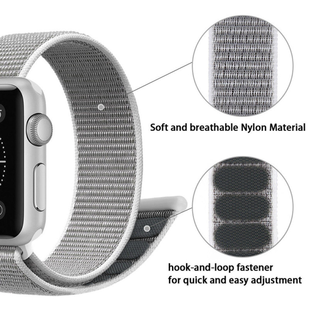 Narukvica za Apple Watch Sport Loop storm grey 38/ 40/ 41 mm - 031791