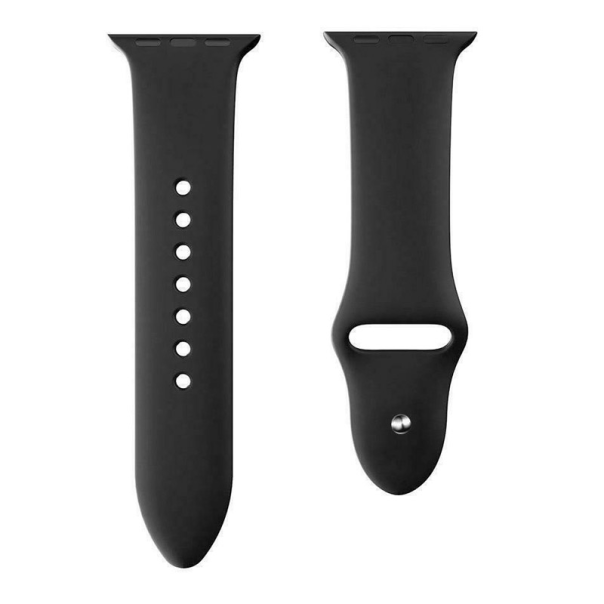 Narukvica za Apple Watch Silicone Strap black S/ M 38/ 40/ 41 mm - 031768