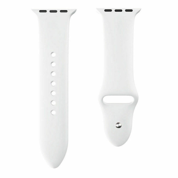 Narukvica za Apple Watch Silicone Strap white M/ L 42/ 44/ 45 mm - 031775-1