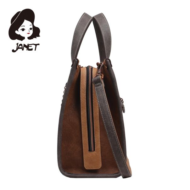 JANET FLOWERY CITY Tašna damska J-001B  28x14x25 - J-001B NS34286