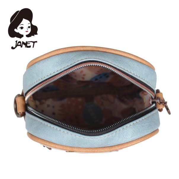 JANET FLOWERY CITY Tašna damska J-010B 14x5.5x19 - J-010B NS34288