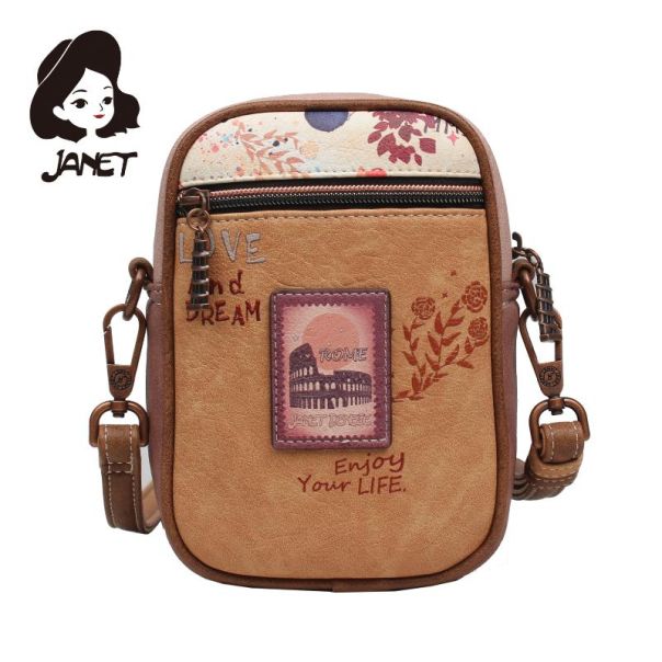 JANET TOUR OF ROME Tašna damska J-010C 2024 14x5.5x19 - J-010C NS34242