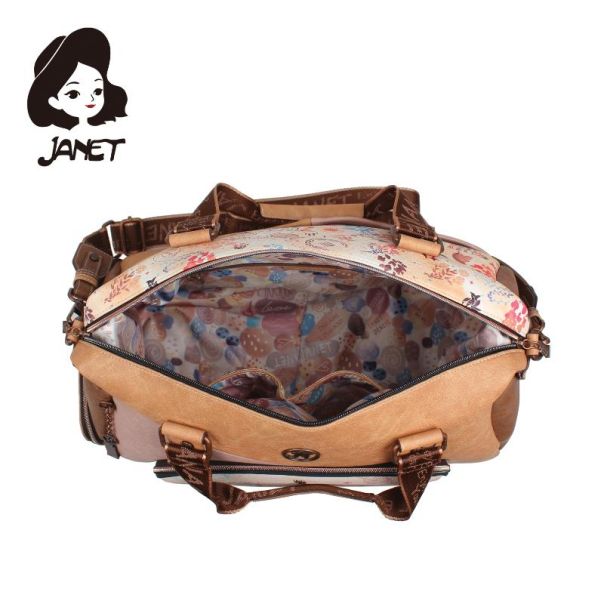 JANET TOUR OF ROME Tašna damska  J-017C  2025 47x23x27 - J-017C NS34251
