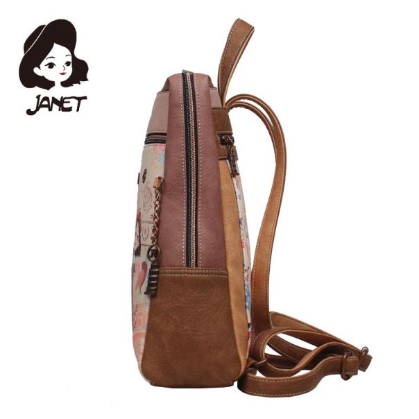 JANET TOUR OF ROME Tašna damska   J-022B 2025 26x10x31 - J-022B NS34252