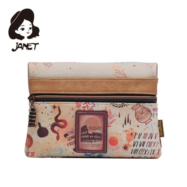 JANET TOUR OF ROME Tašna damska J-028A 2025 20x6x14 - J-028A NS34253