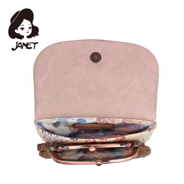 JANET TOUR OF ROME Tašna damska J-028A 2025 20x6x14 - J-028A NS34253