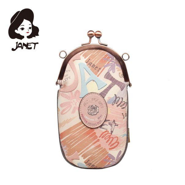 JANET FLOWERY CITY Tašna damska J-031B 12.5x1.5x22 - J-031B NS34292